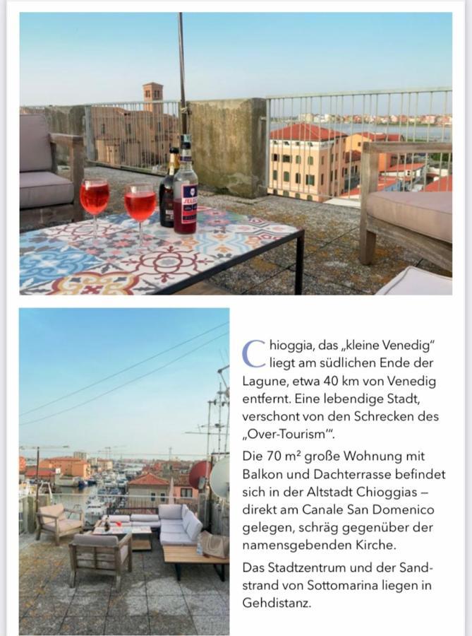 Casa Della Felicita Apartment คิออกเจีย ภายนอก รูปภาพ